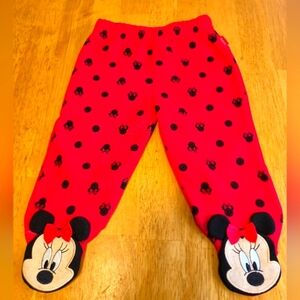 Disney Red Minnie Mouse Pajama‎ Bottoms